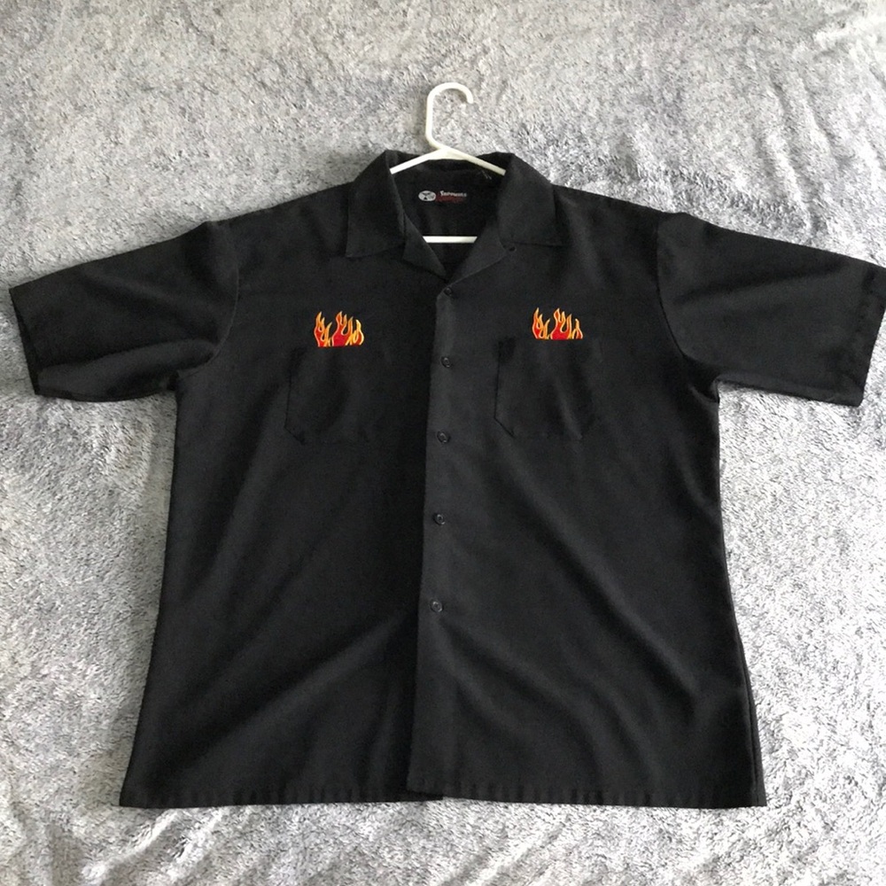Sapphire Lounge Button Down